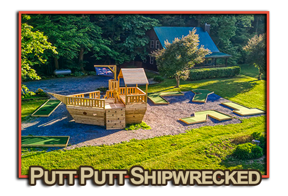 The Putt Putt Shipwrecked cabin